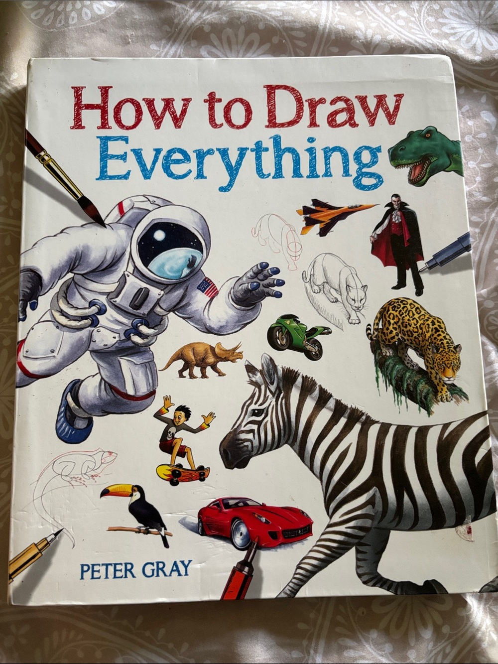 How to Draw Everything by Peter Gray - Illustrated Art Book